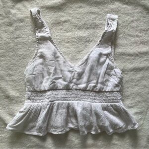 Hollister v-neck tank top